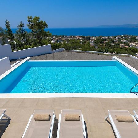 Villa Dione In Pefkos, Lindos Area Экстерьер фото