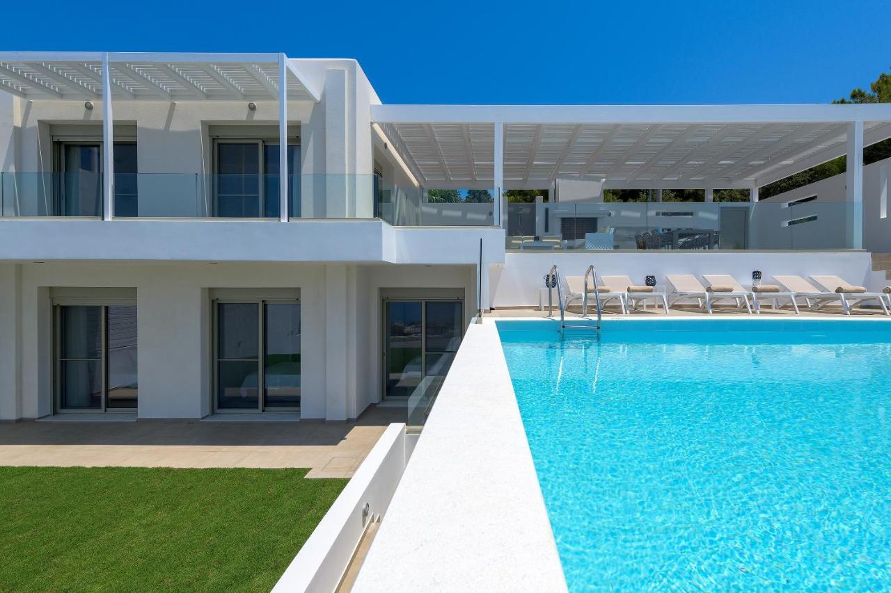 Villa Dione In Pefkos, Lindos Area Экстерьер фото