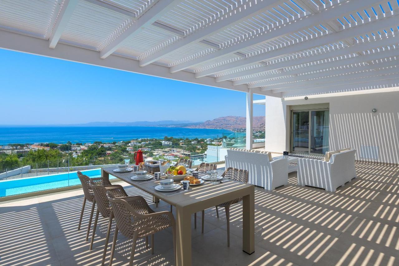 Villa Dione In Pefkos, Lindos Area Экстерьер фото