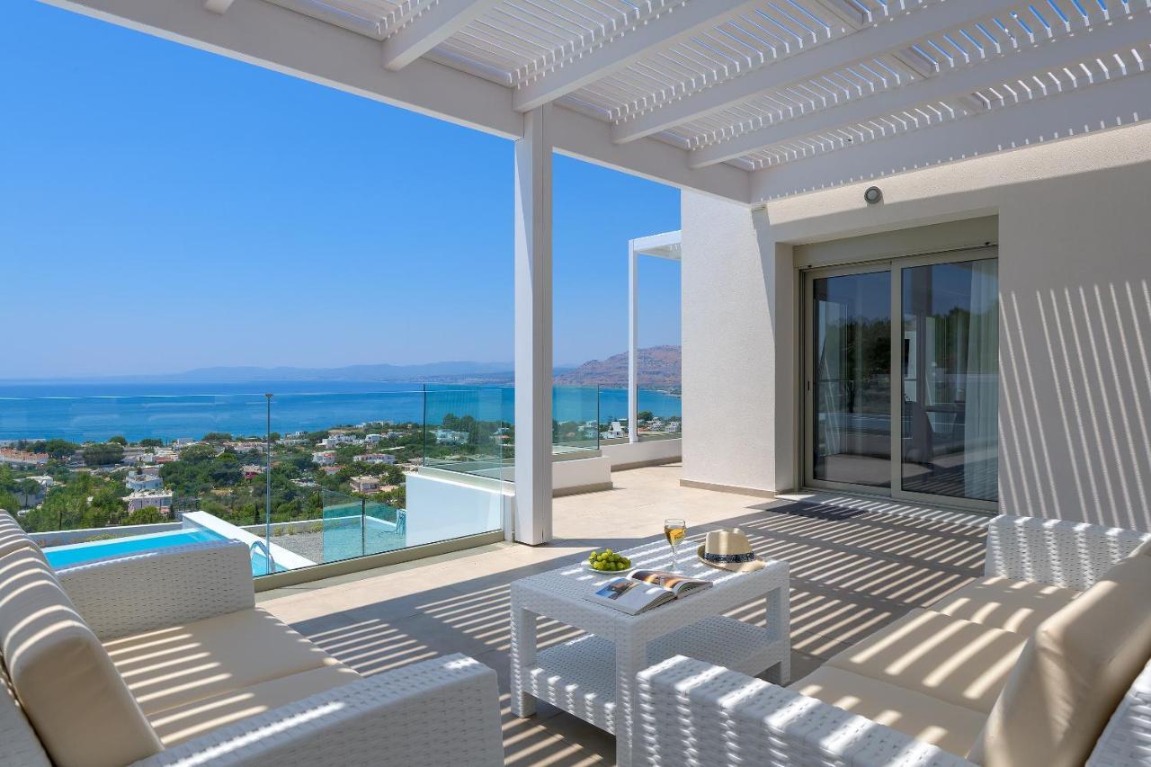 Villa Dione In Pefkos, Lindos Area Экстерьер фото